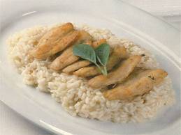 risotto con persico