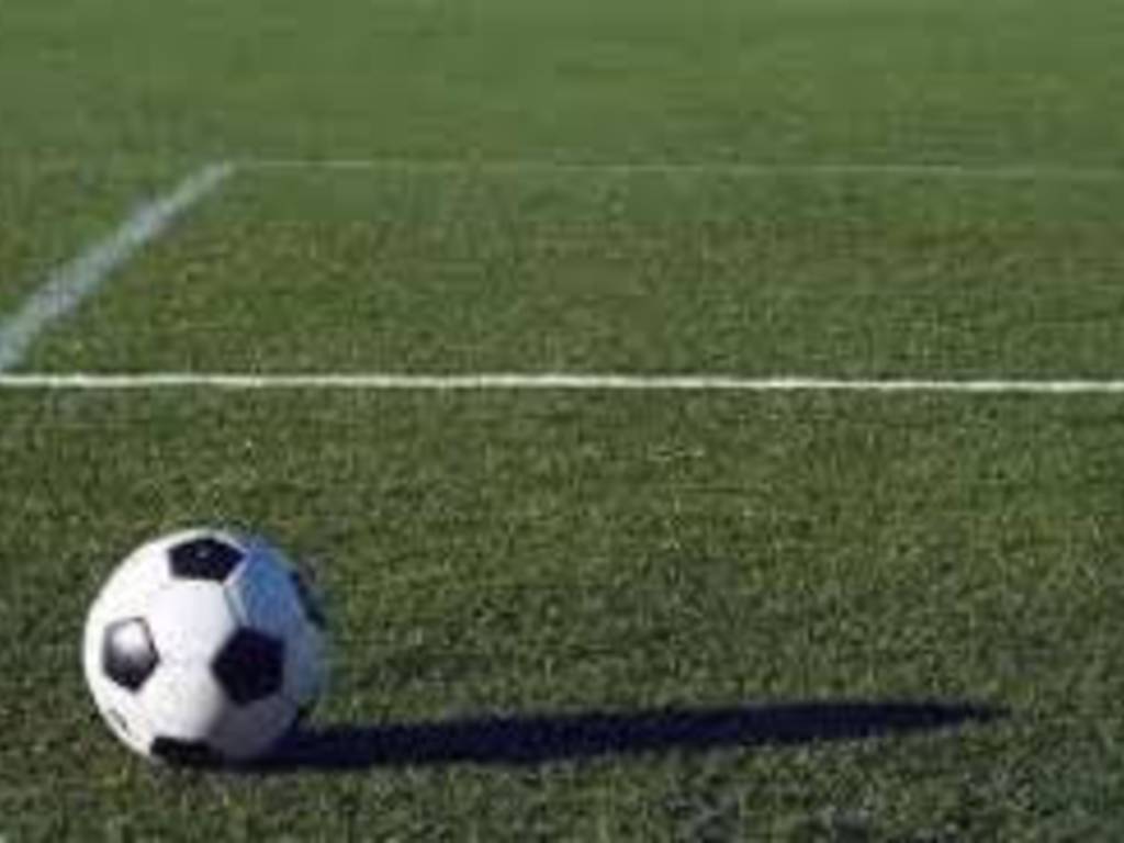 campo calcio e pallone