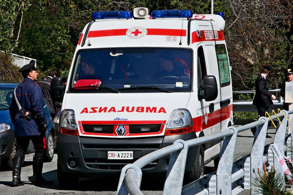 ambulanza in ospedale