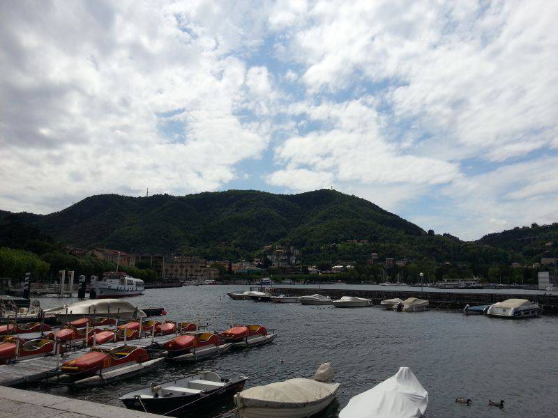 cielo nuvole lago sant'agostino