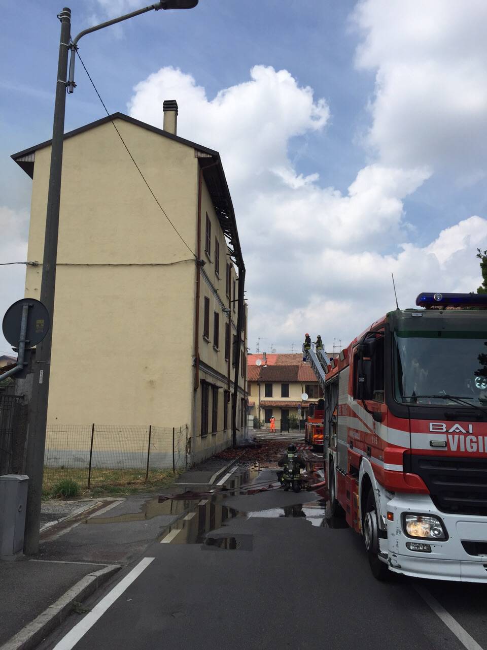 incendio mariano palazzina