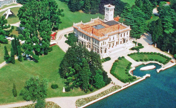 villa erba aerea