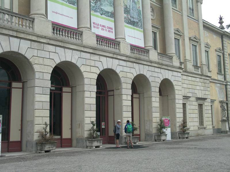 ingresso mostra villa olmo