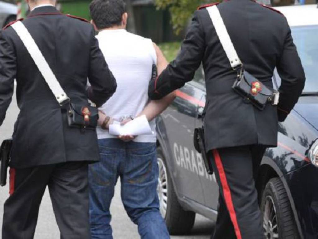 arresto da carabinieri