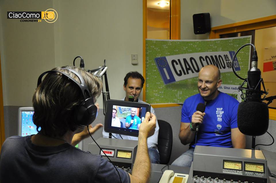 danilo bernasconi a ciaocomo radio