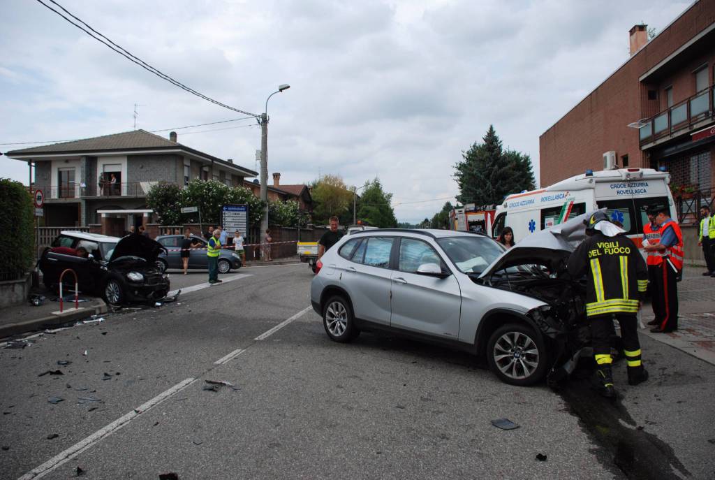 incidente turate incrocio,