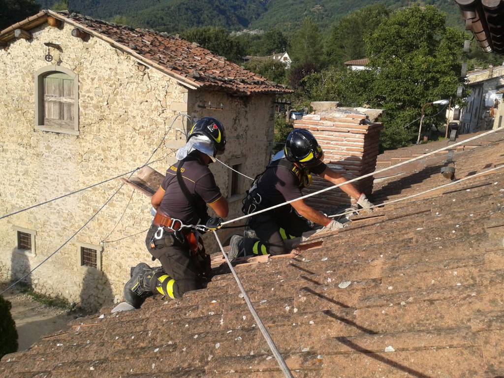 amatrice pompieri