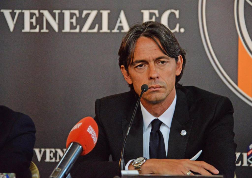 pippo inzaghi venezia e matteo cortesi como