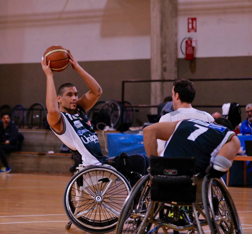 Unipolsai briantea contro montello basket carrozzina