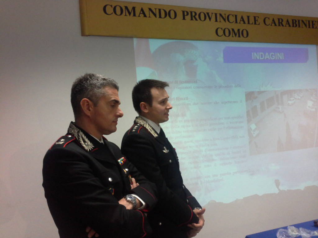 I carabinieri di Cantù fermano due bande di rapinatori