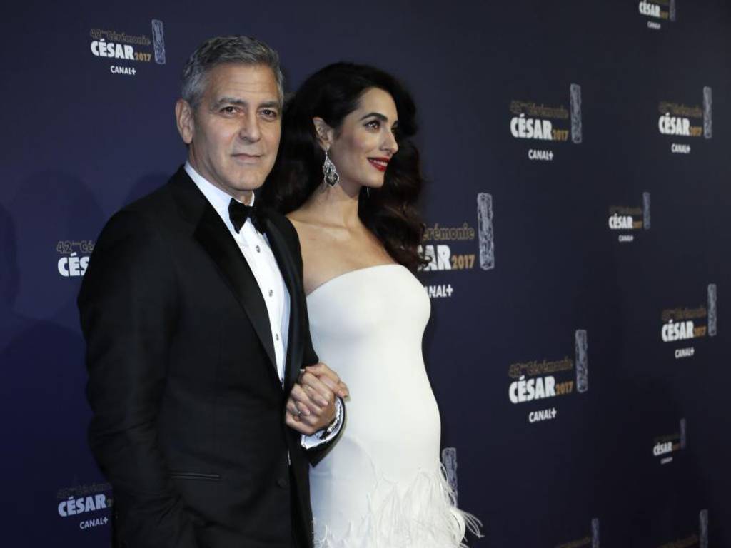 Clooney e Amal incinta