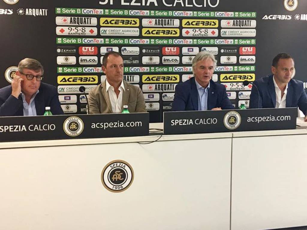 fabio gallo e gianluca andrissi presentazione spezia