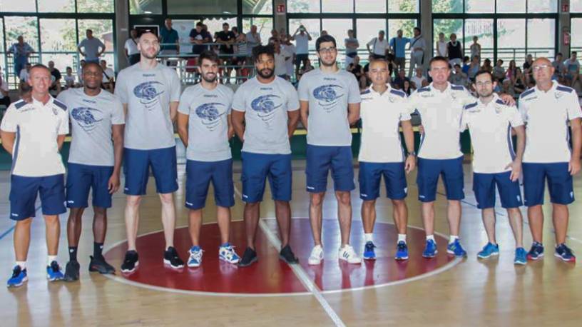 Il raduno della Pallacanestro Cantù a Vighizzolo