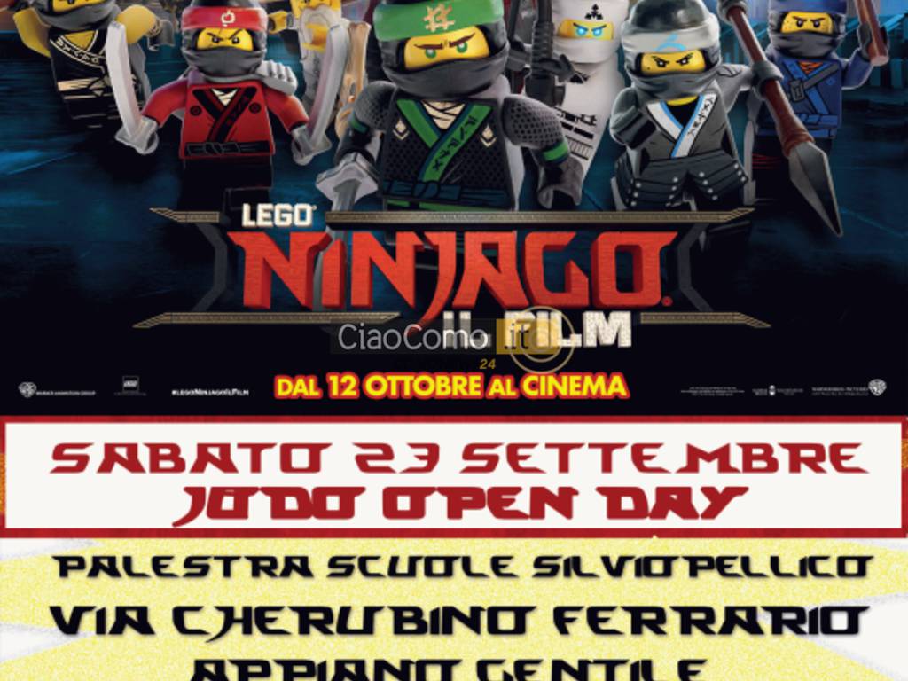 Judo: Lego Ninjago fa tappa la Mon Club