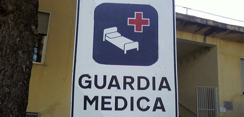 guardia medica cartello generico