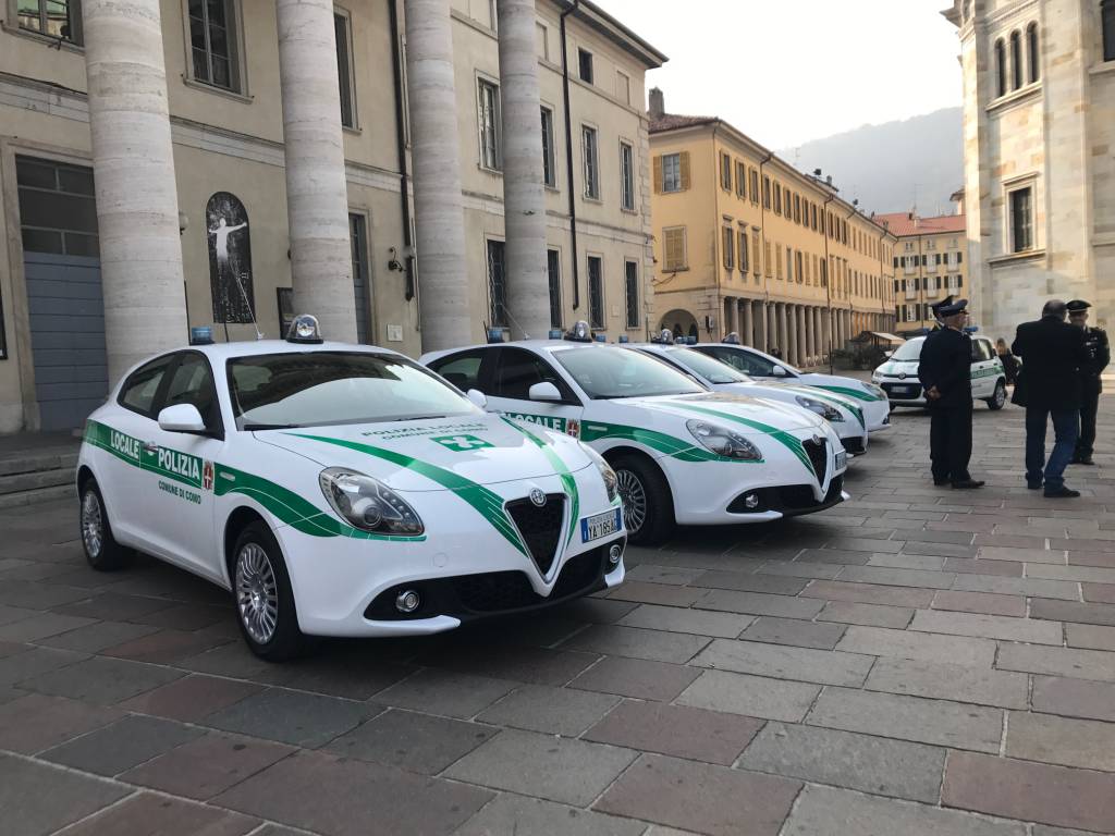 polizia locale nuove auto