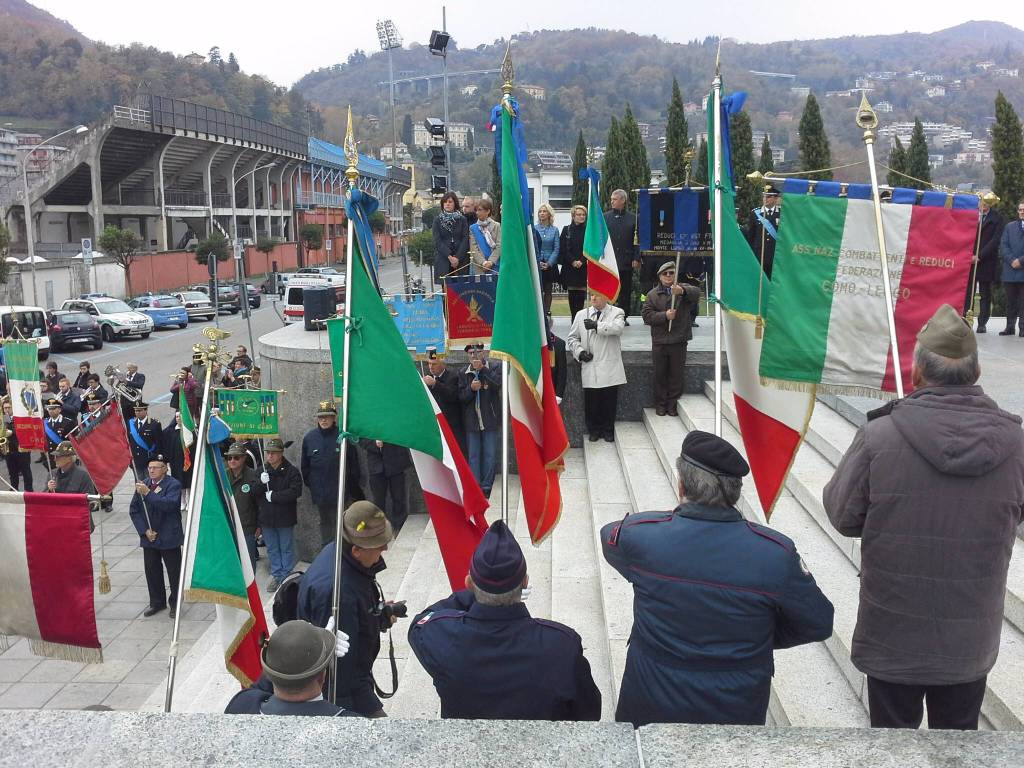 Celebrazione 4 novembre a Como: il saluto di sindaco e Prefetto