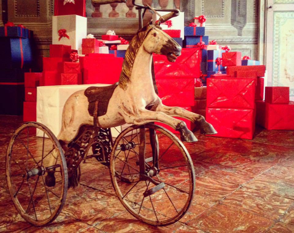 Natale in Casa Giovio Museo Cavallo giocattolo