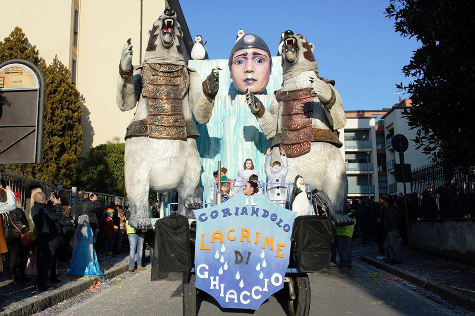 La prima sfilata del carnevale canturino 2018