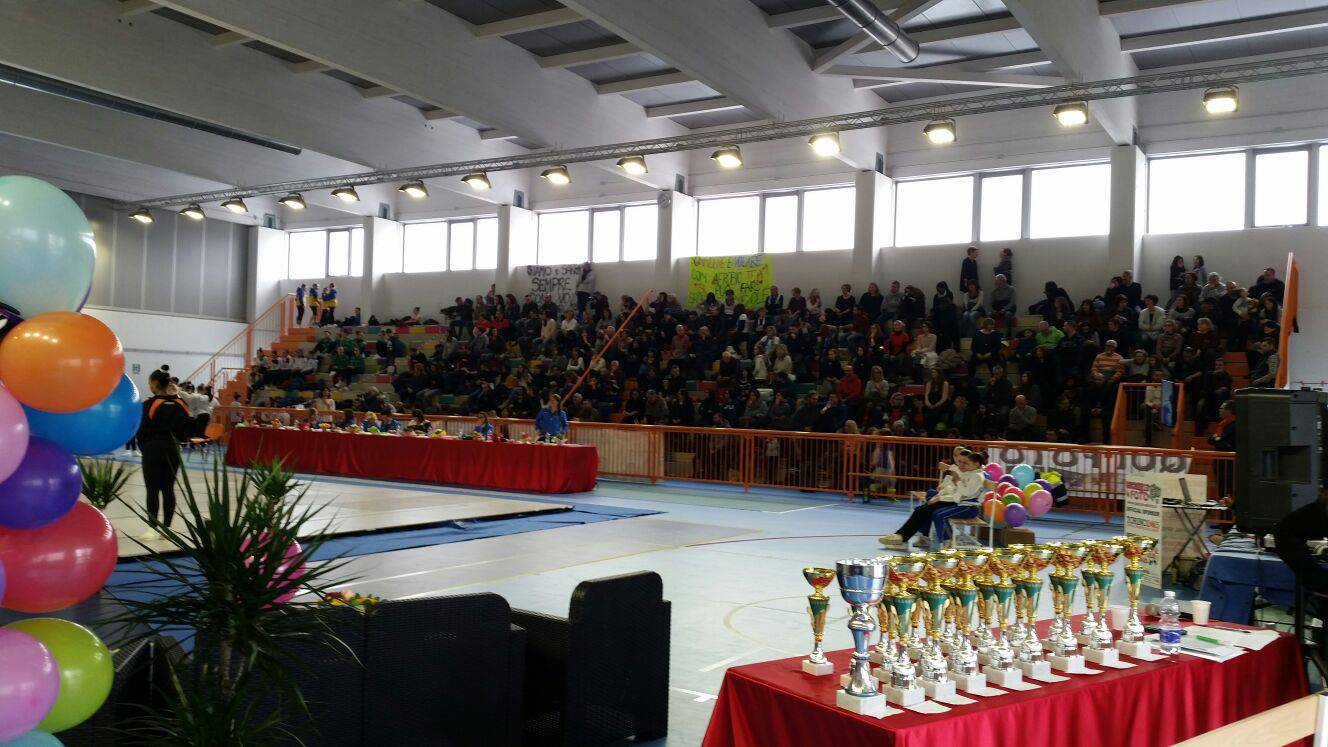 Campionato regionale ginnastica aerobica ad Olgiate: che spettacolo!!