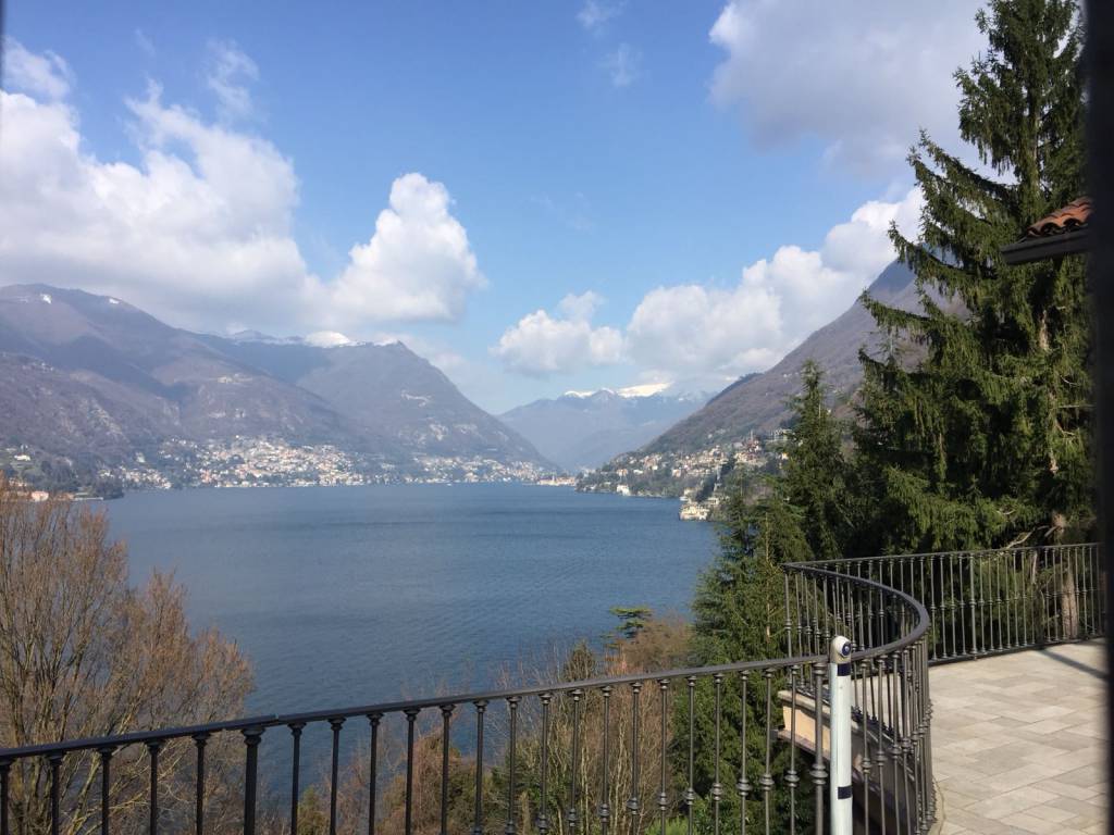 tempo e lago di como, generica del lago da torno