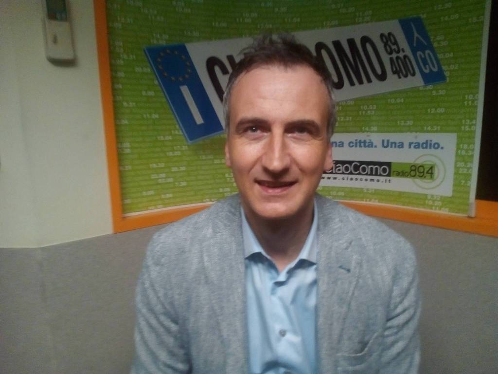 alessandro fermi diretta di ciaocomo in studio ciaocomo di mattina