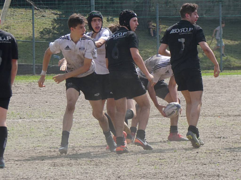 rugby como under 16 in campo e poi in redazione a CiaoComo
