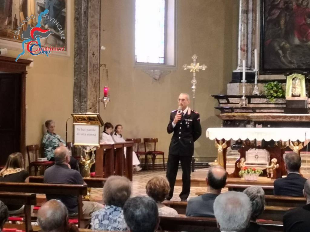 carabinieri anti truffe a canzo e cernobbio, prediche in chiesa