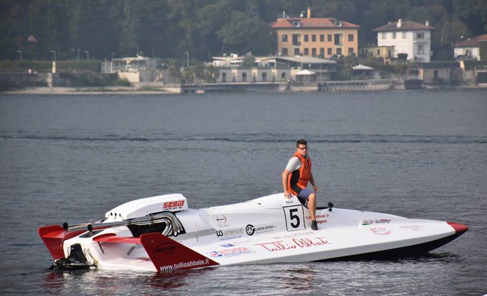 tullio abbate ed il suo scafo escluso dalla centoniglia del laRIO