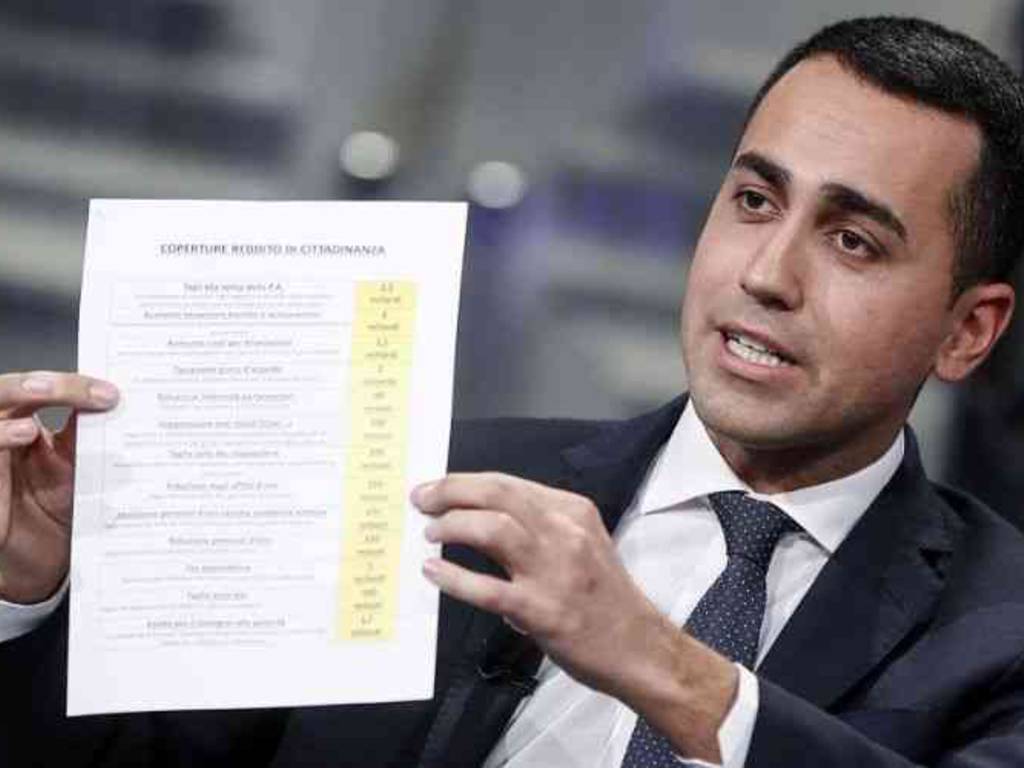 classifica per reddito di cittadinanza a como soldi e di maio