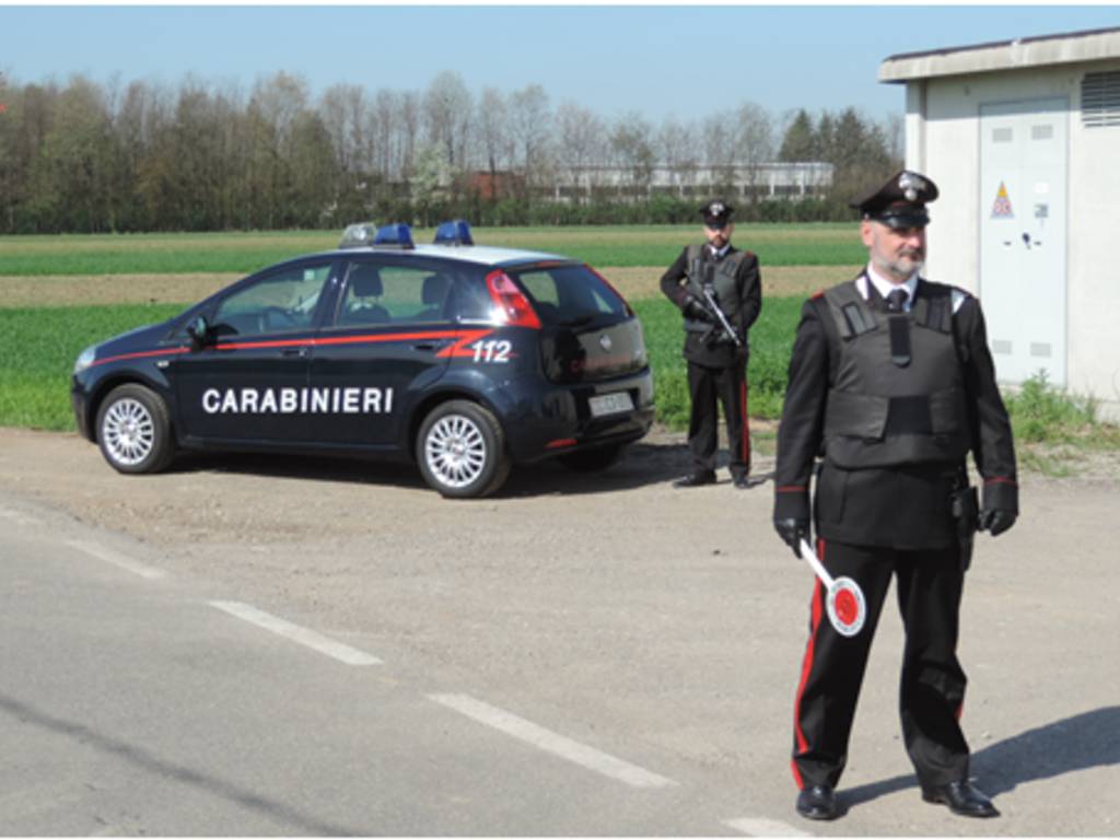 posto di blocco carabinieri mozzate