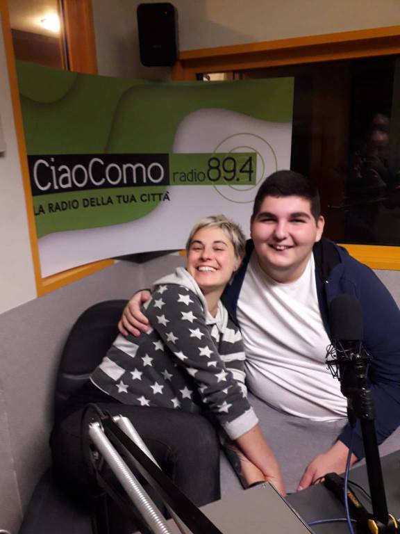 beatrice canton e federico de flaviis in diretta a ciaocomo di mattina