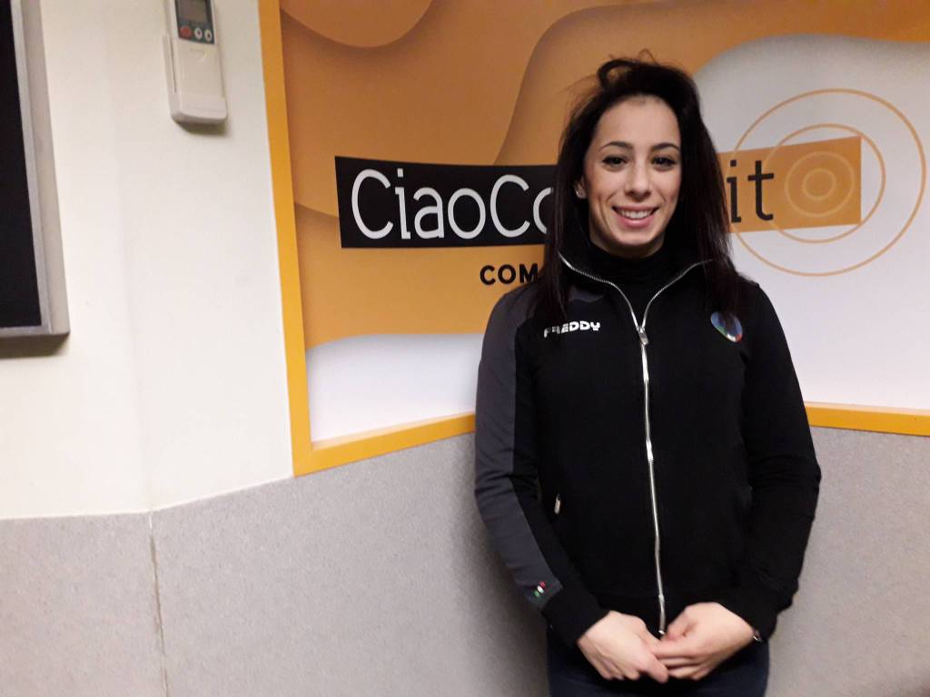 martina rizzelli ginnastica artistica in studio a cioacomo per sport magazione