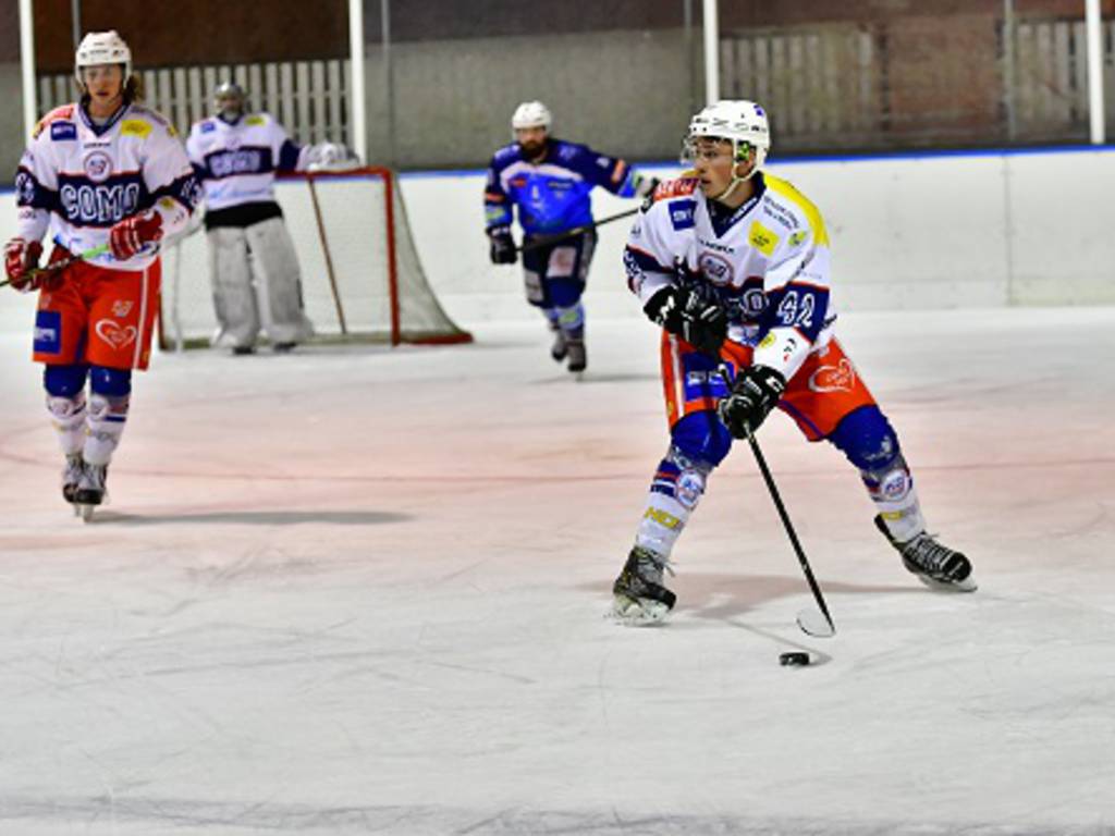hockey como trasferta di Alleghe sconfitta 7-3