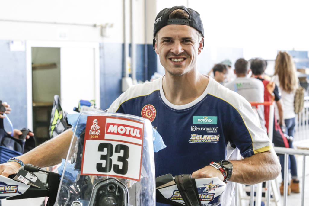 jacopo cerutti pronto per il prologo della Dakar 2019