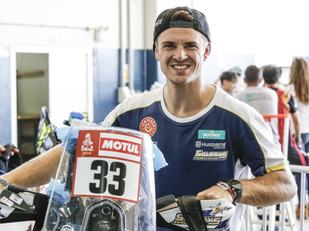 jacopo cerutti pronto per il prologo della Dakar 2019