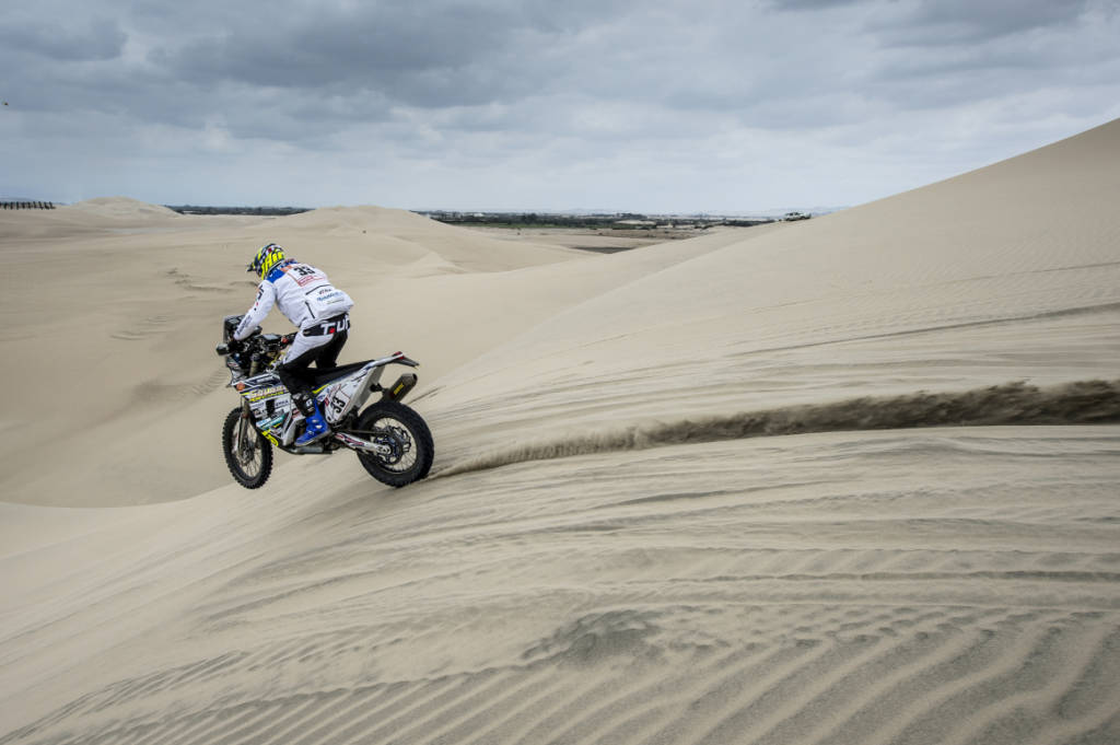 jjacopo cerutti prima tappa della dakar 2019 dune perù