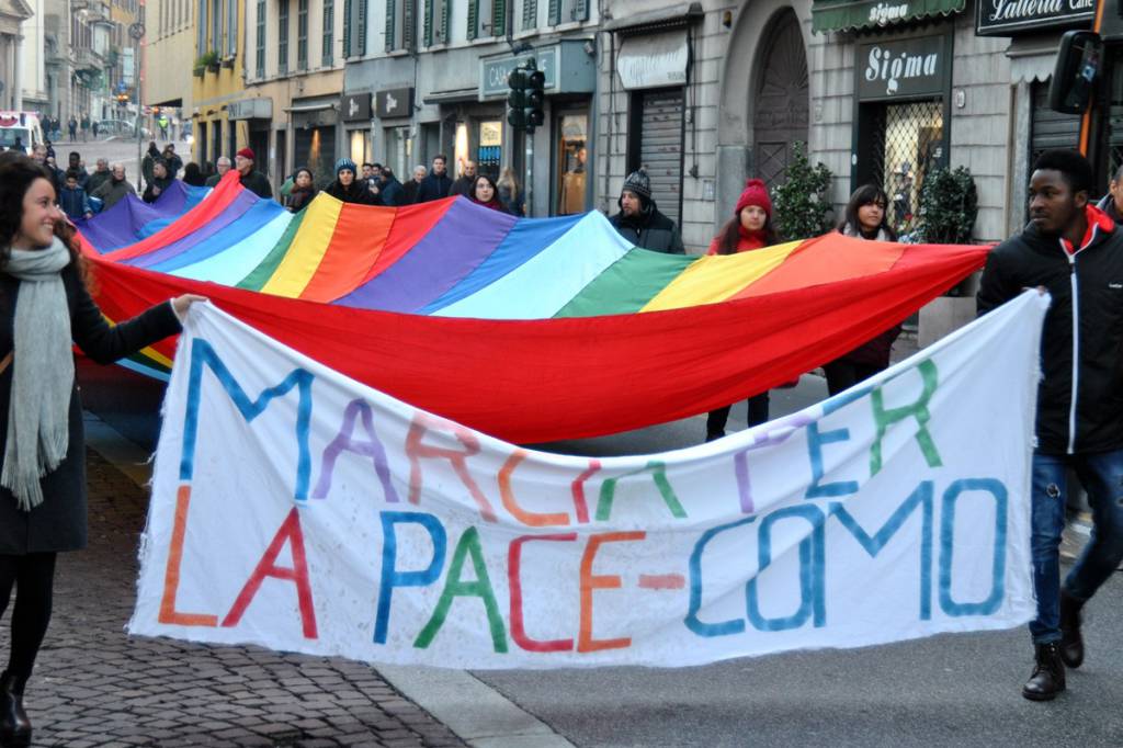 marcia della pace como