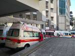 ambulanze bloccate esterno pronto soccorso ospedale valduce di como
