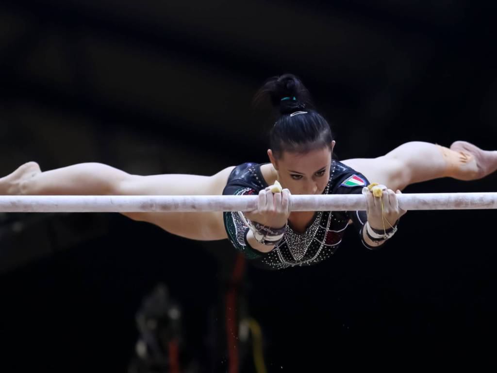 martina rizzelli in finale parallele a melbourne world cup