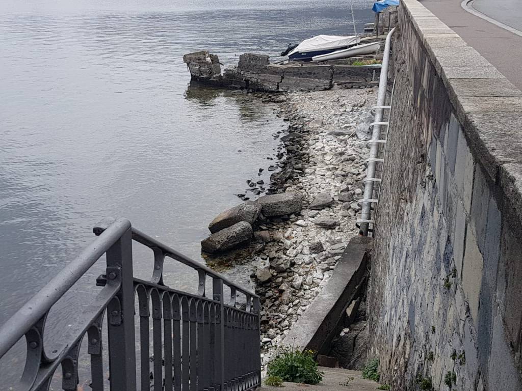 livello del lago di como mai cos'ì basso, sponde del lago passeggiata di villa olmo