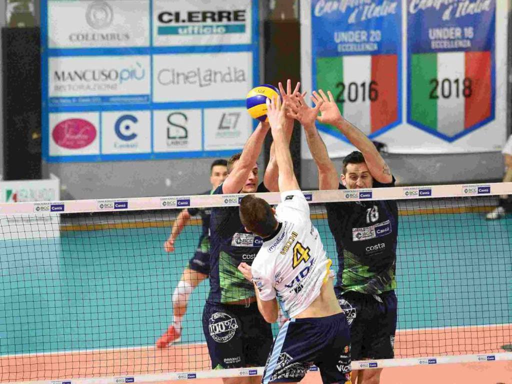 pool libertas volley maschile a2 vittoria su videx groazzolina