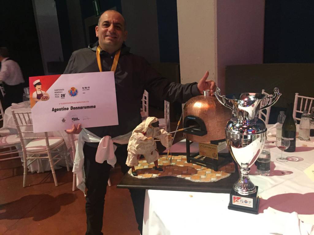 agostino donnarumma al campionato del mondo di parma della pizza napoletana