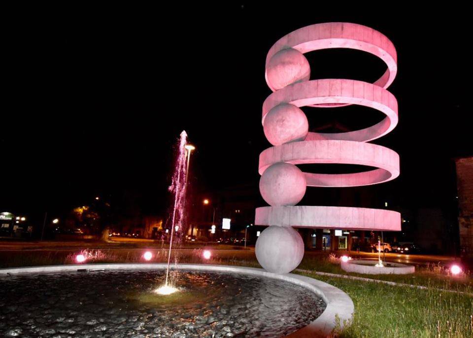 fontana di camerlata in rosa