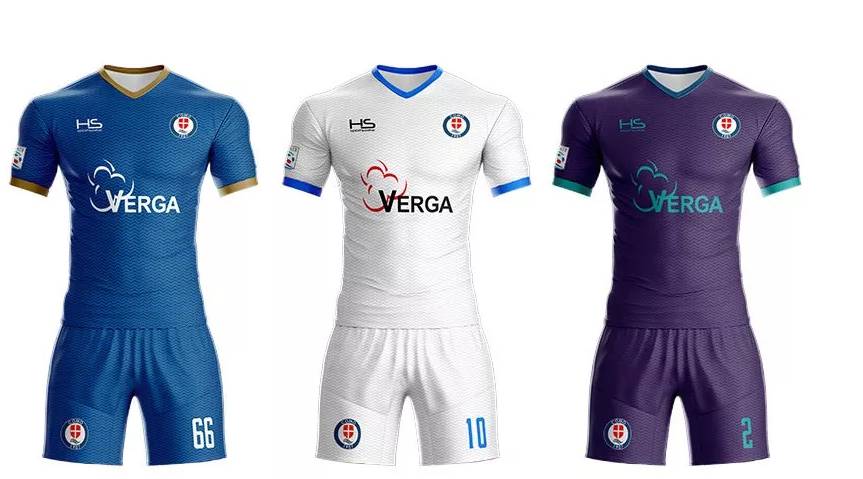 Le nuove maglie del Como 1907 lanciate dal club, referendum per i tifosi