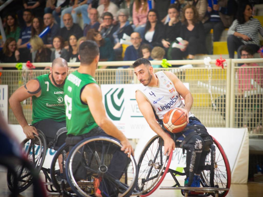 unipolsai briantea finale scudetto con santo stefano basket carrozzina