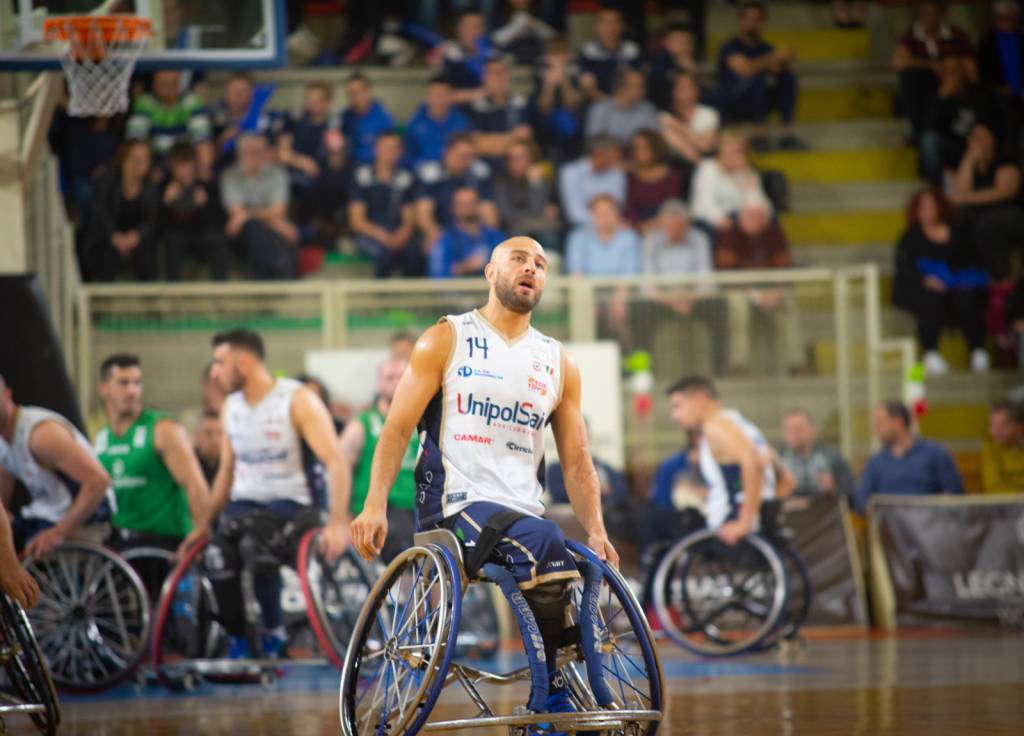 unipolsai briantea finale scudetto con santo stefano basket carrozzina