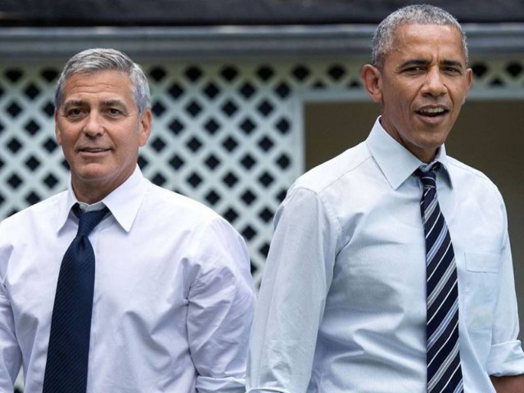 clooney ed obama assieme a laglio foto facebook