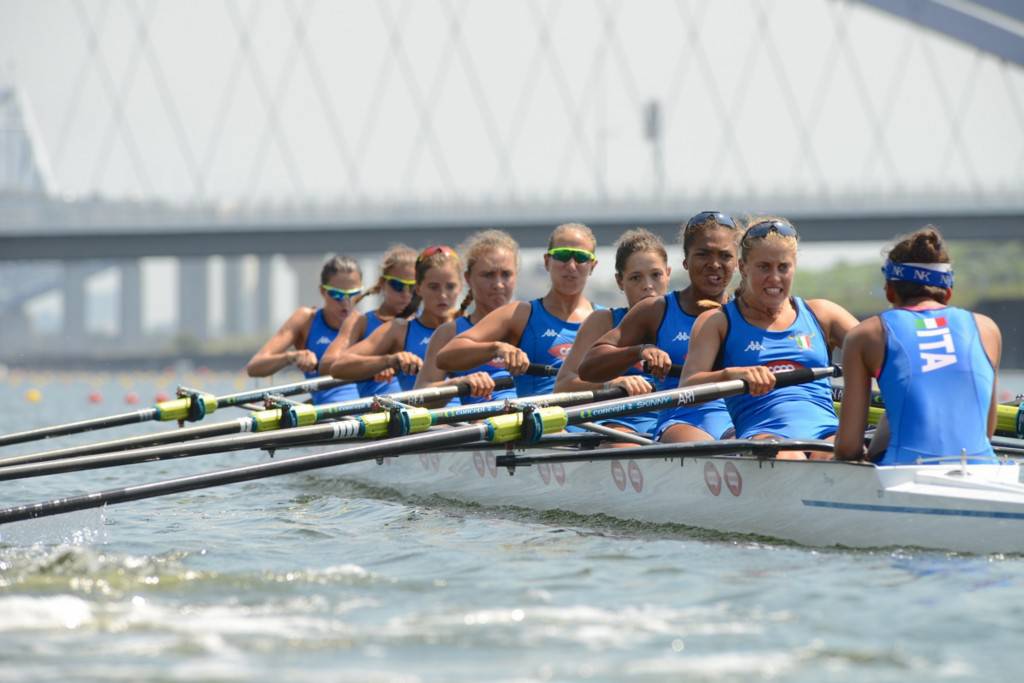 canotteiri lario e Moltrasio mondiali junior di tokyo