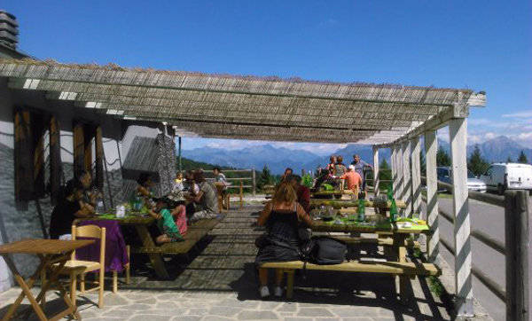 ristoranti rifugi con terrazza